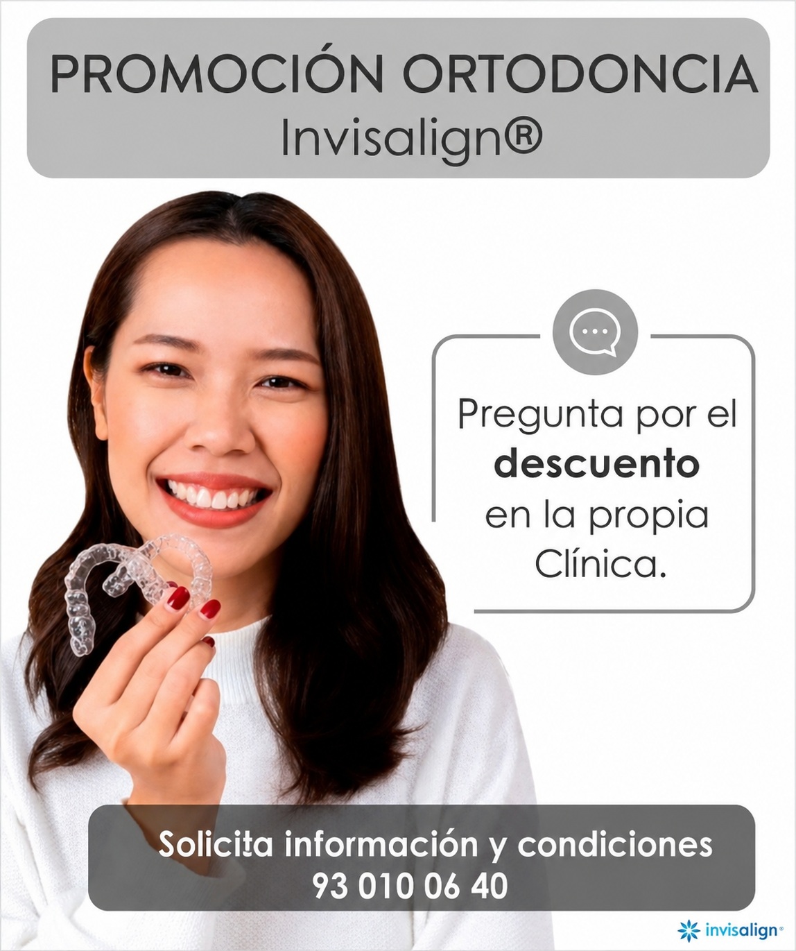 Promoción Ortodoncia Invisalign | Clinica Dental Sant Boi | Dental Fortes